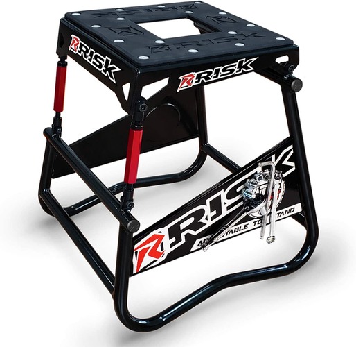 RISK Racing 00381 ATS Adjustable Top Magnetic Motocross Dirt Bike Stand